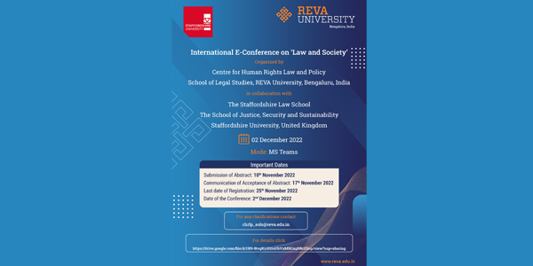 International E-Conference on ‘Law and Society’