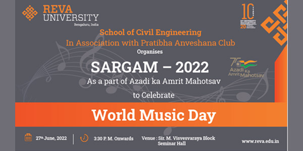 ‘SARGAM-2022’ on occasion of World Music Day