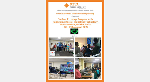 Report on student exchange programme to SoEEE, KIIT University, Bhubaneswar
