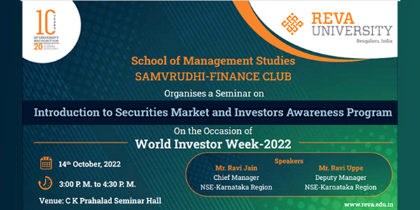 Introduction to Securities Market and Investors Awareness-Program