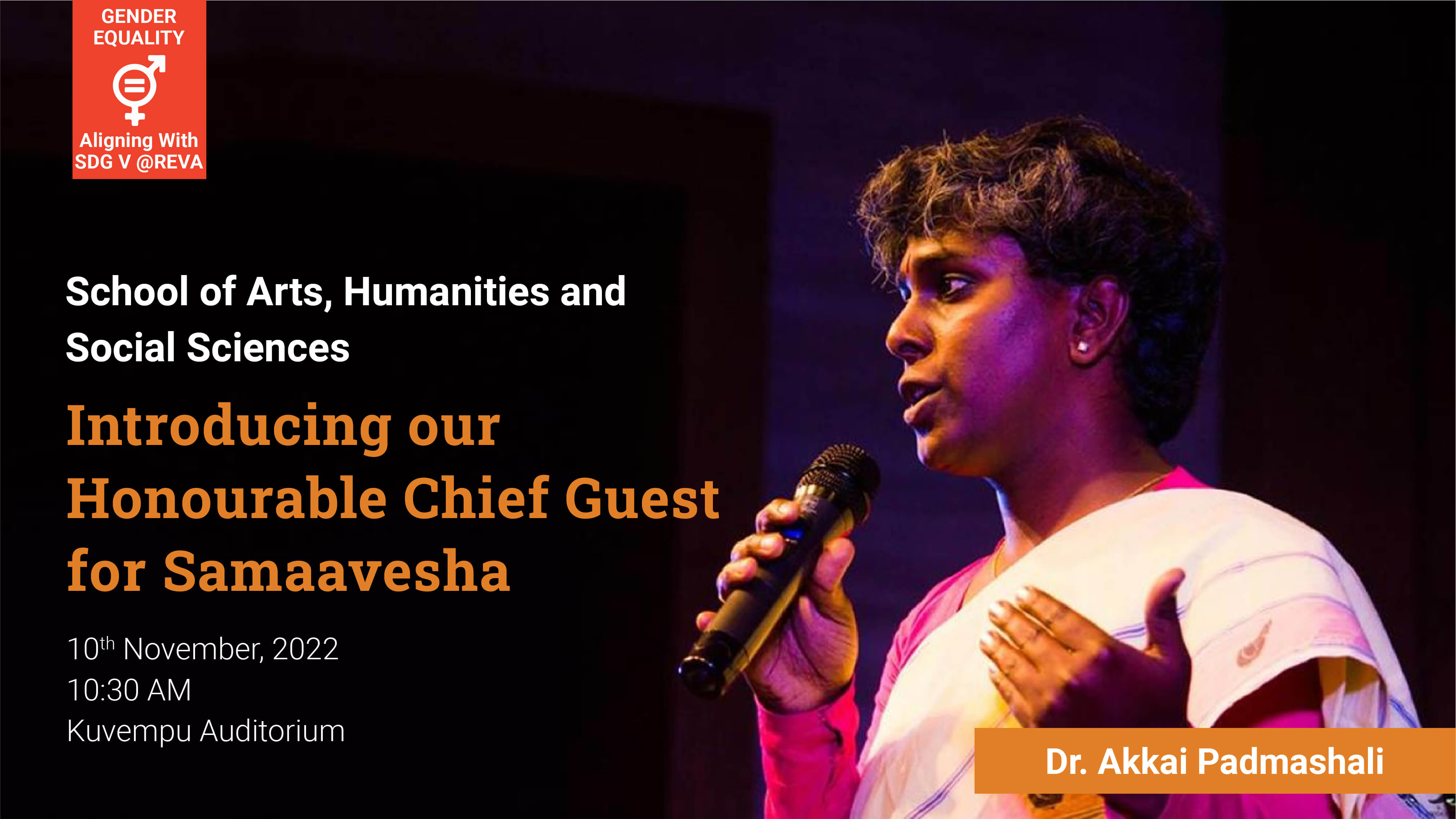 Samaavesha – Talk by Dr Akkai Padmashali