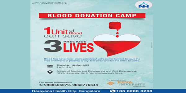 Report on BLOOD DONATION CAMP