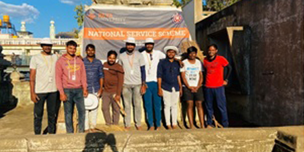 Cleaning drive in “Kaiwara - Amaranarayana Swamy Temple”  