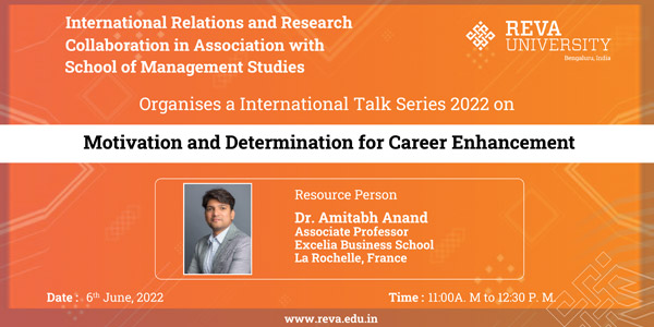 Report of Guest Lecture on Motivation and Determination on Career Enhancement