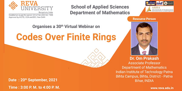 Codes OverFinite Rings