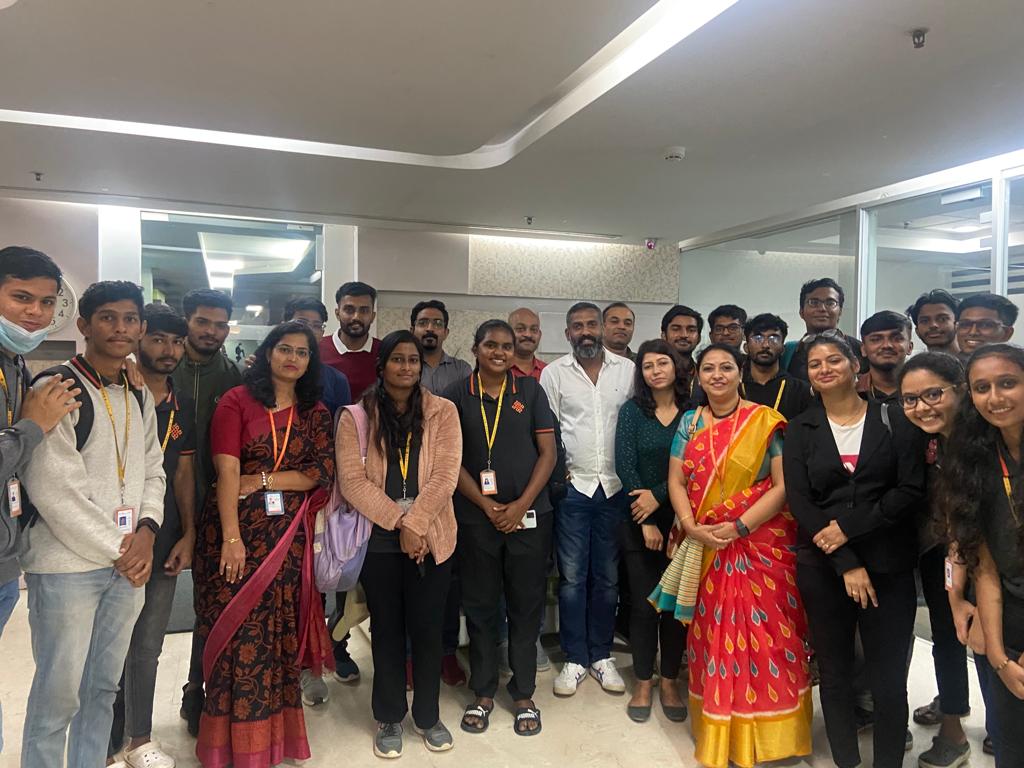 XENTRIX STUDIO VISIT- B.Sc Multimedia and Animation
