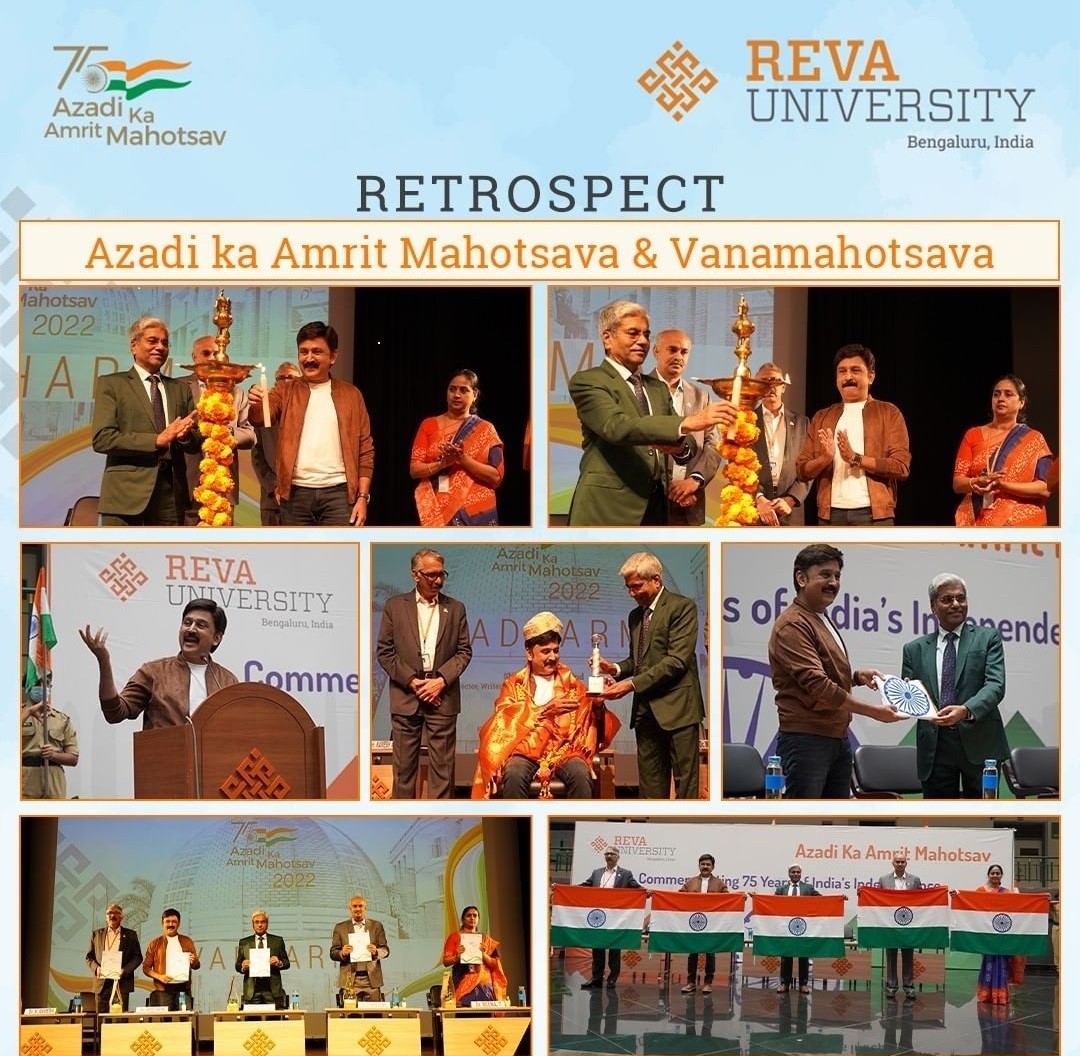 Grand Celebrations of HAR GHAR TIRANGA at REVA University