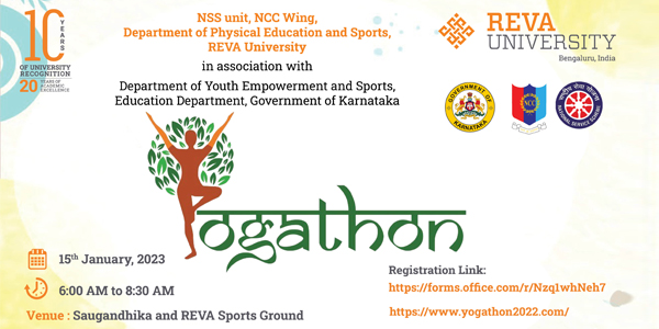 Yogathon 2023 @ REVA