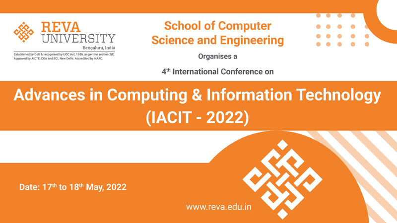 4th International Conference on Advances in Computing & Information Technology (IACIT- 2022)