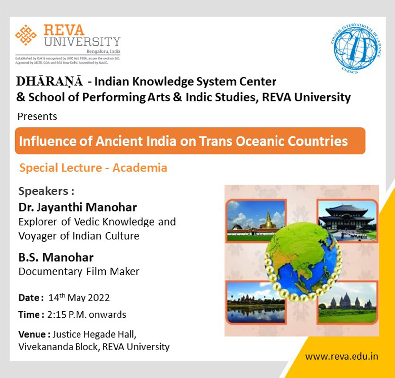 Influence of Ancient India on Trans-Oceanic Countries