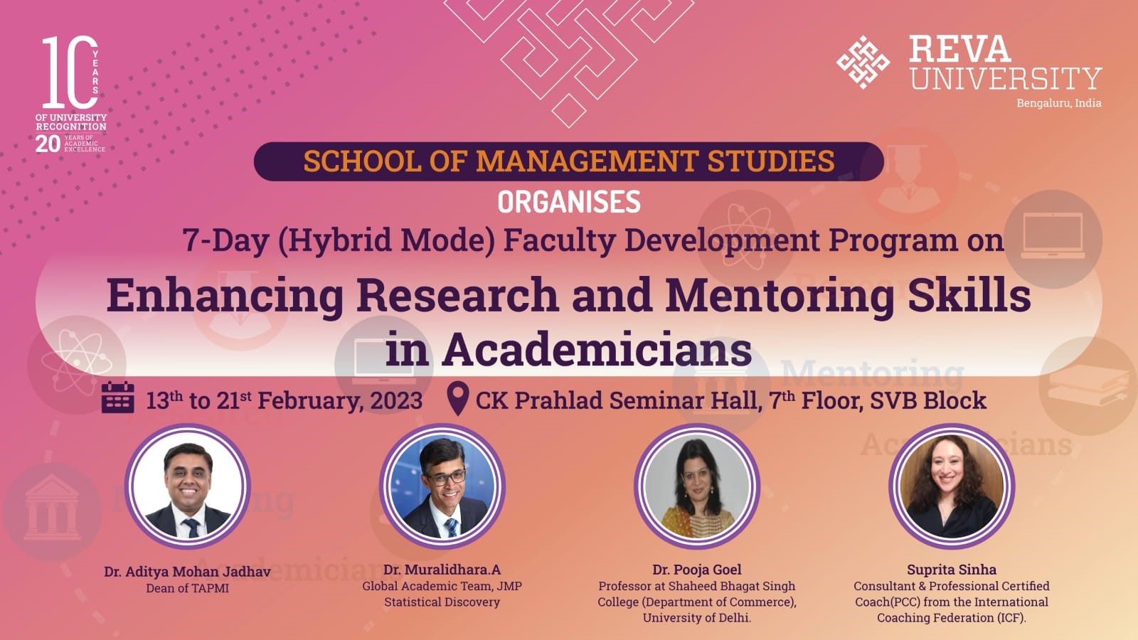 FDP on Enhancing Research and Mentoring Skills in Academicians