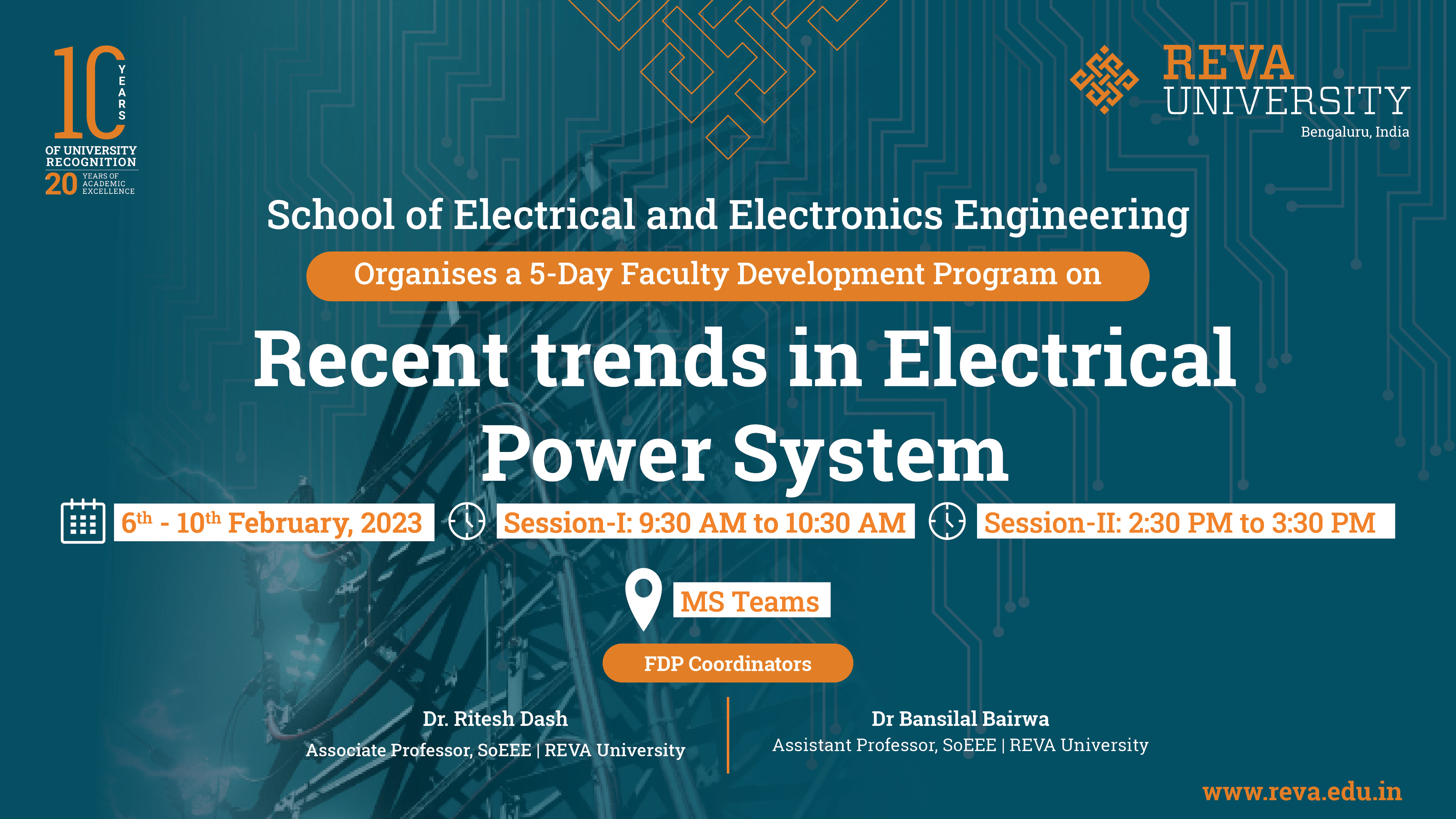 Recent trends in Electrical Power System by School of Electrical and Electronics Engineering