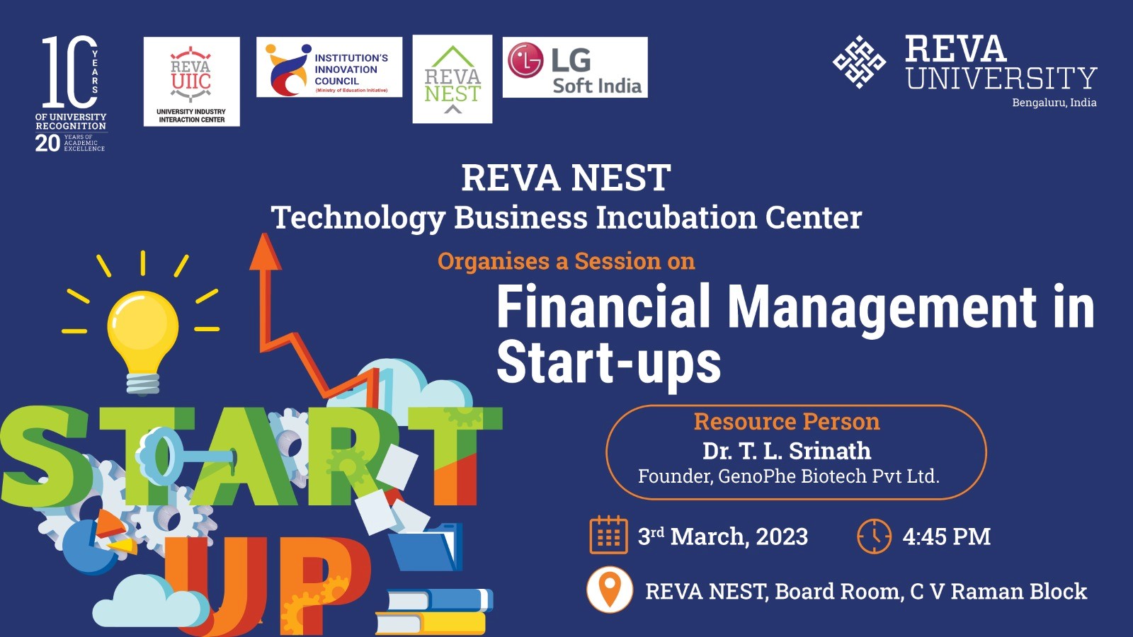 Session on Financial Management in Start-Ups