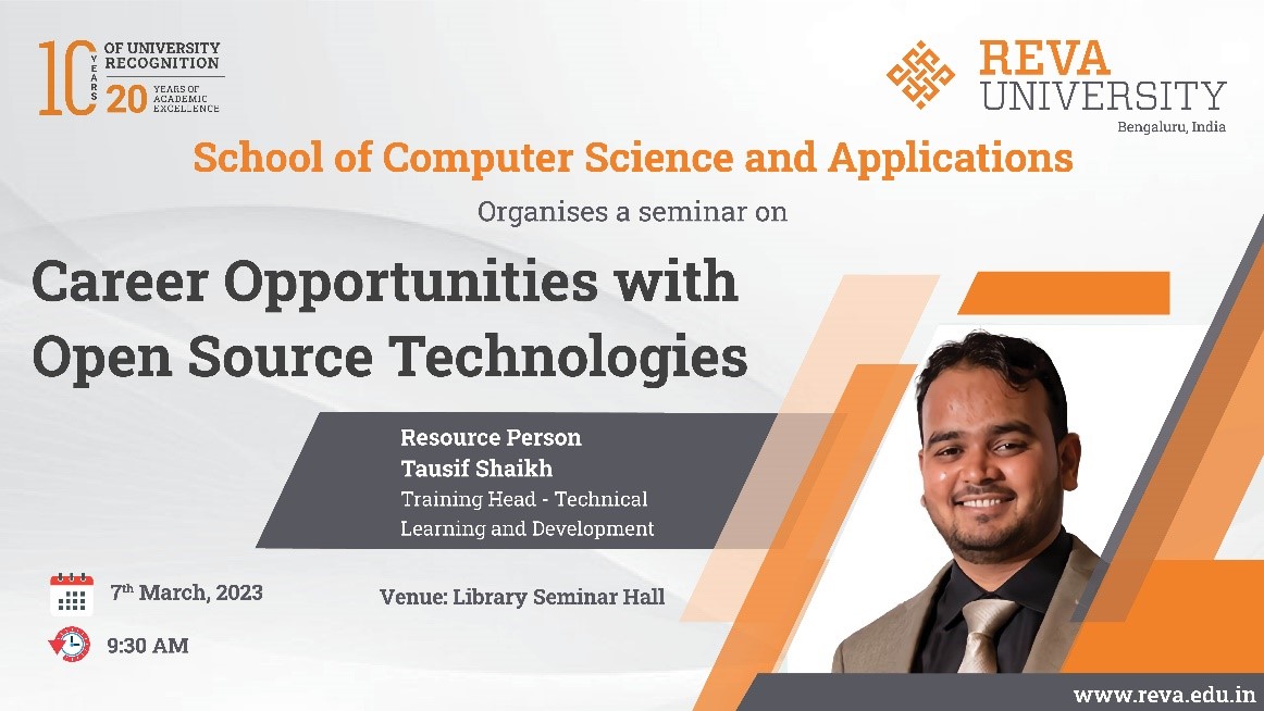 Career Opportunities with Open source Technologies