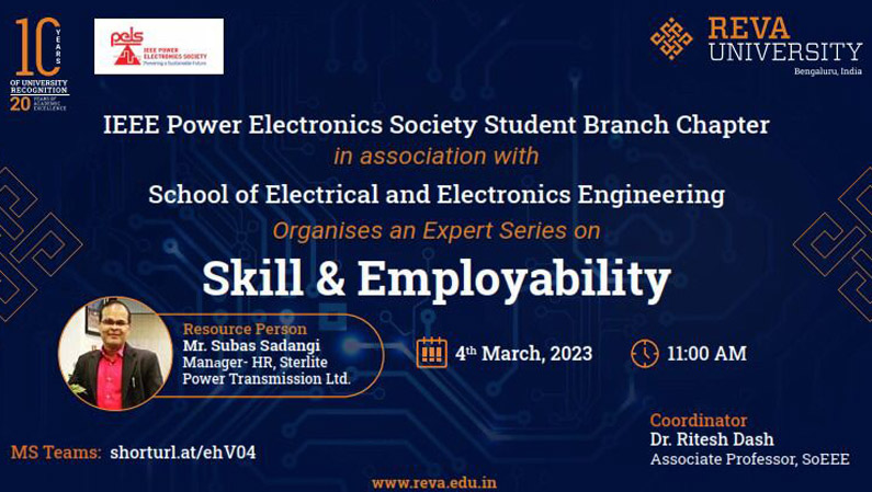 IEEE expert lecture on skill and Employability
