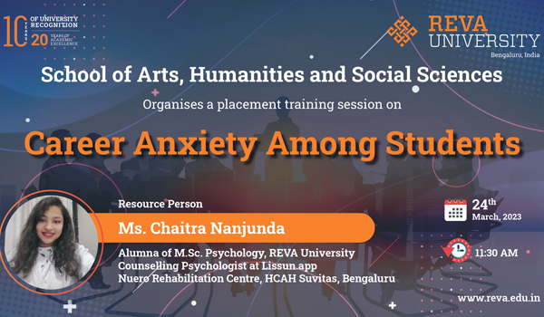 Placement Training- Career Anxiety Among Students