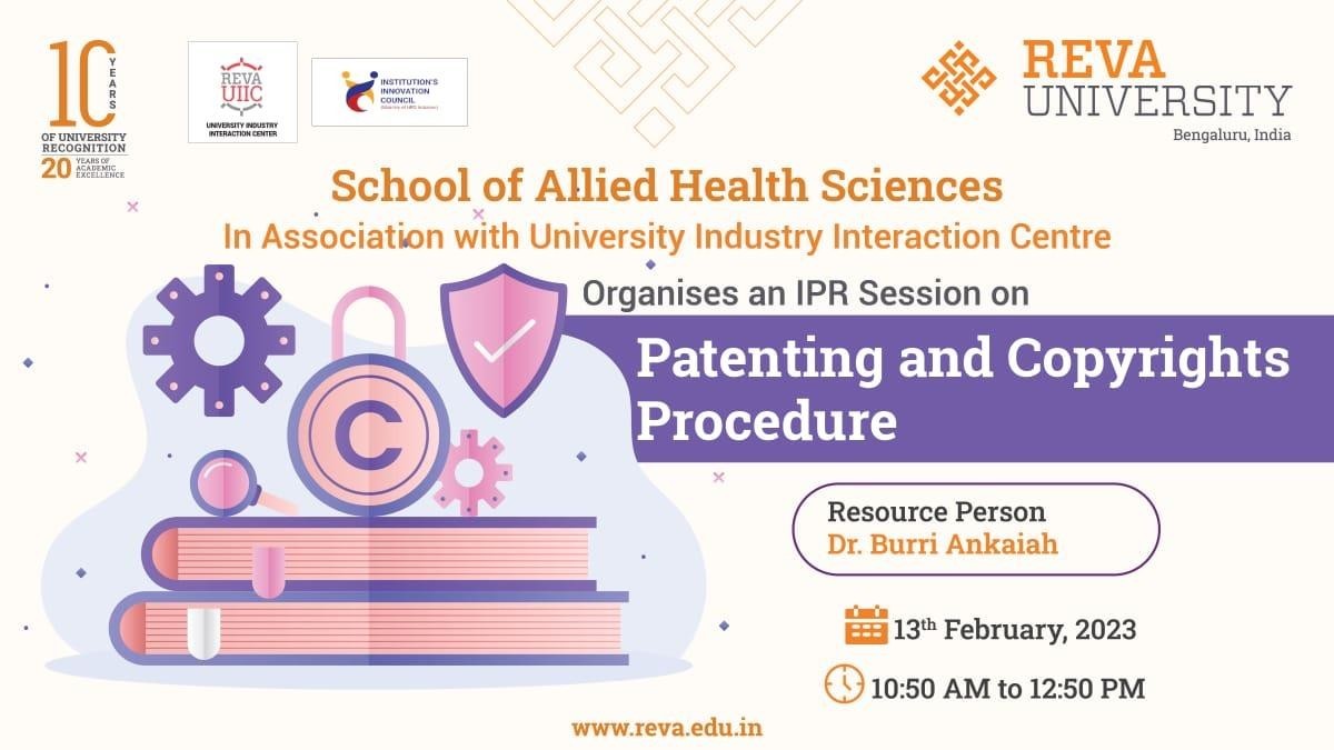 Session on Patenting Writing and Filing