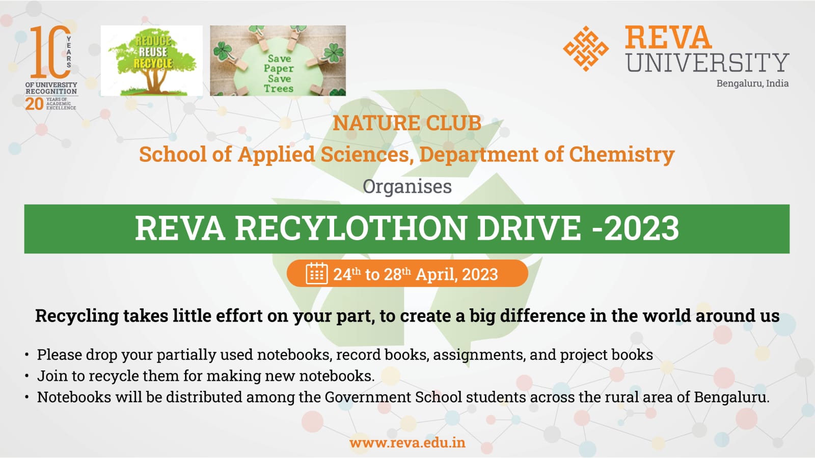 REVA RECYCLOTHON DRIVE-2023