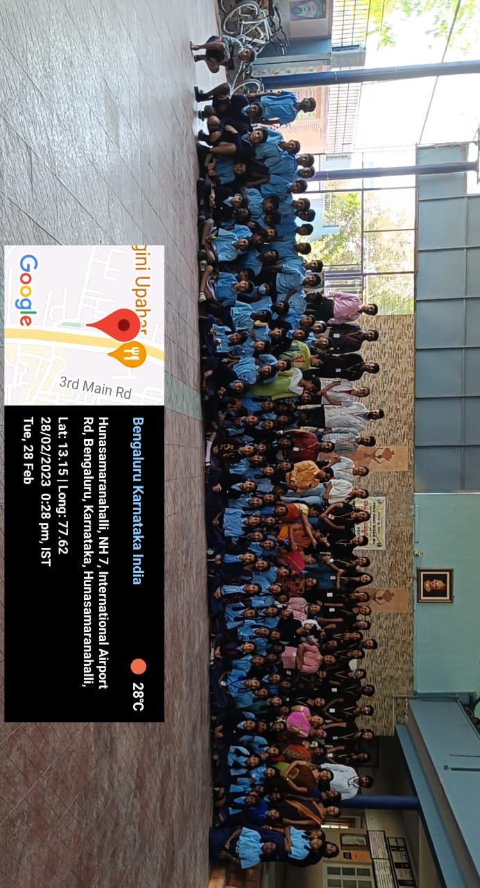Visit to Hanasamaranahalli Govt. School on Science Day
