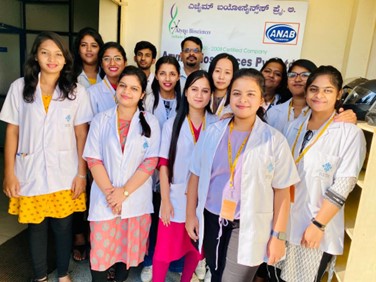 SDP for MSc. Biotechnology program students at Azyme Biosciences Pvt Ltd