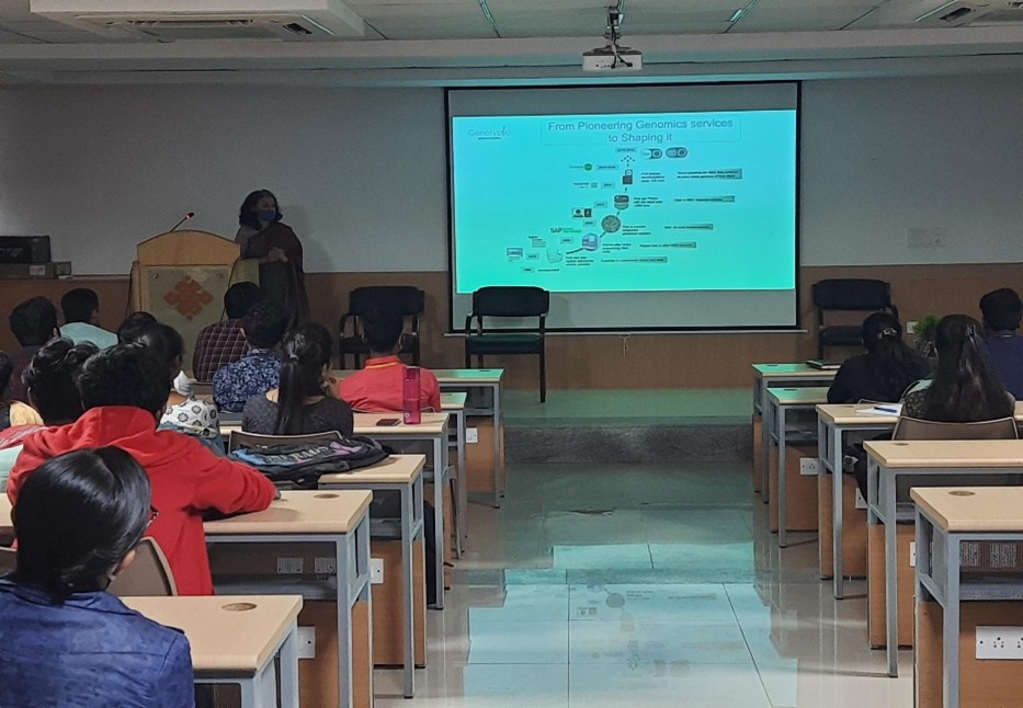 Report On Guest Talk On Genomics And Career Opportunities