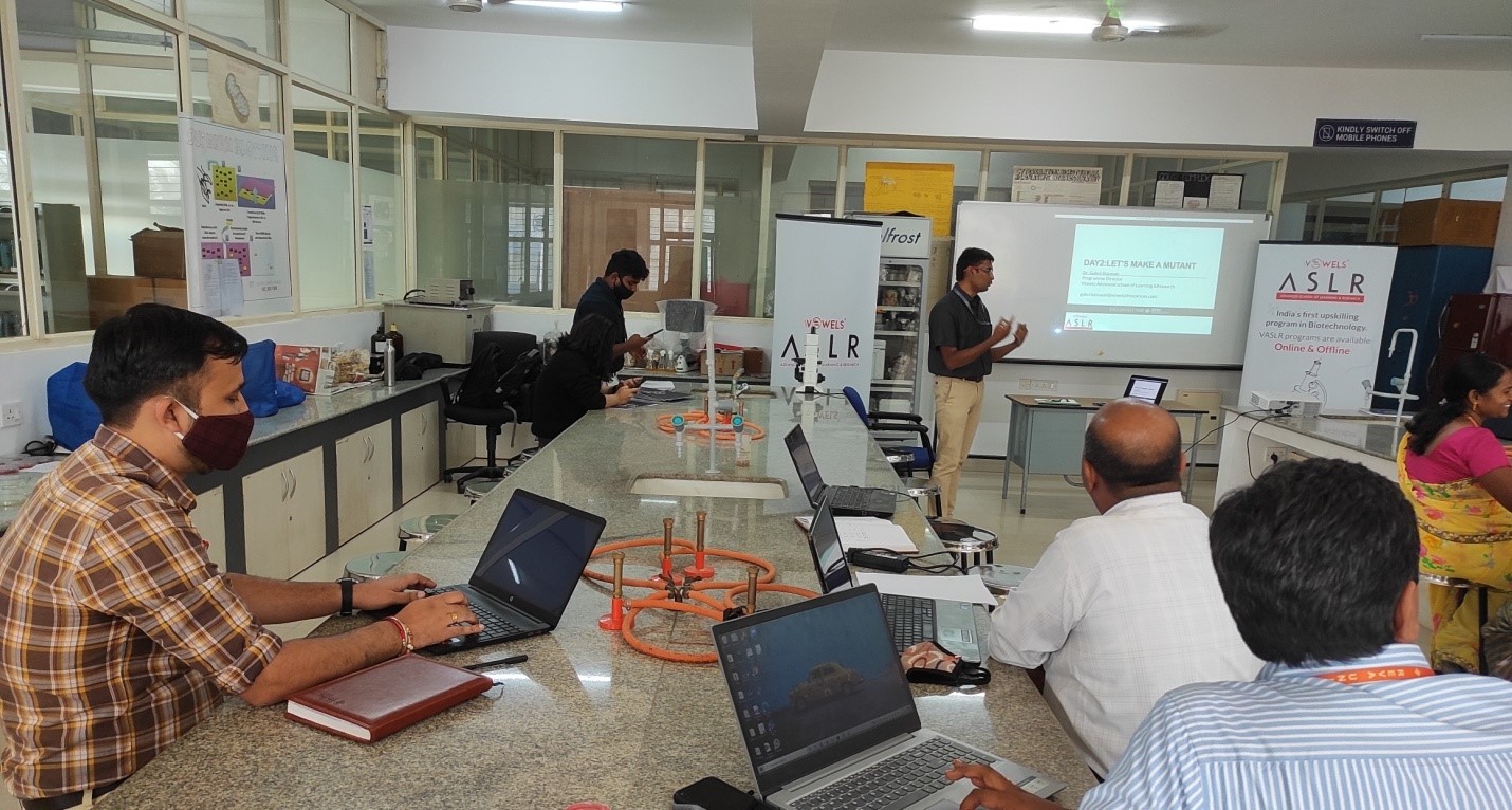 Report on 5 days faculty development program on CRISPR