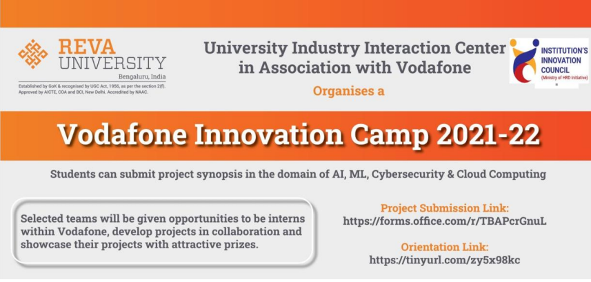 Orientation on Vodafone Innovation Camp