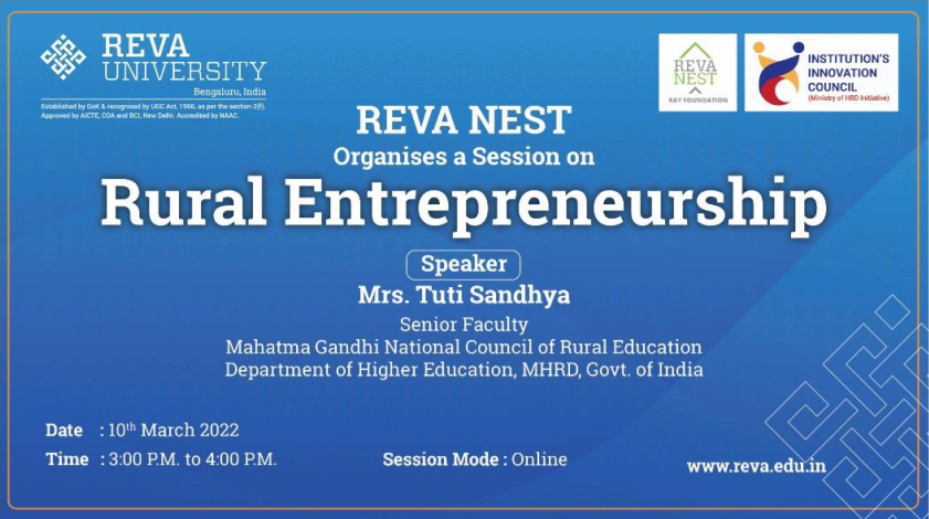 RURAL ENTREPRENEURSHIP