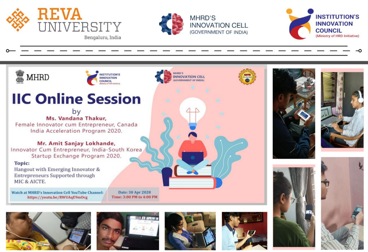 Report on IIC Webinar session Series with Ms. Vandana Thakur & Mr. Amith Sanjay Lokhande