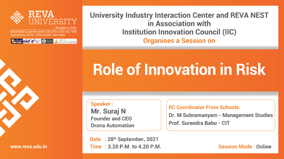 Role of Innovation in Risk