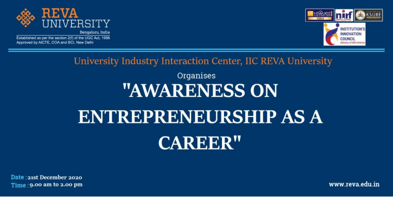 Awareness on Entrepreneurship As A Career