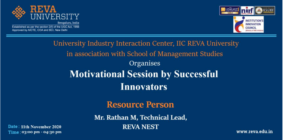 Motivational Session by Successful Innovators