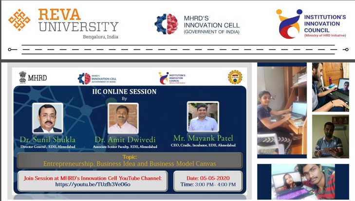 Report on IIC Webinar session Series with Dr. Sunil Shukla