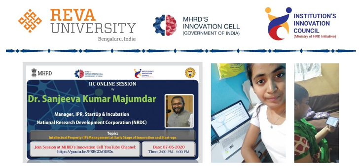 Report on IIC Webinar session Series with Dr Sanjeeva Kumar Majumdar