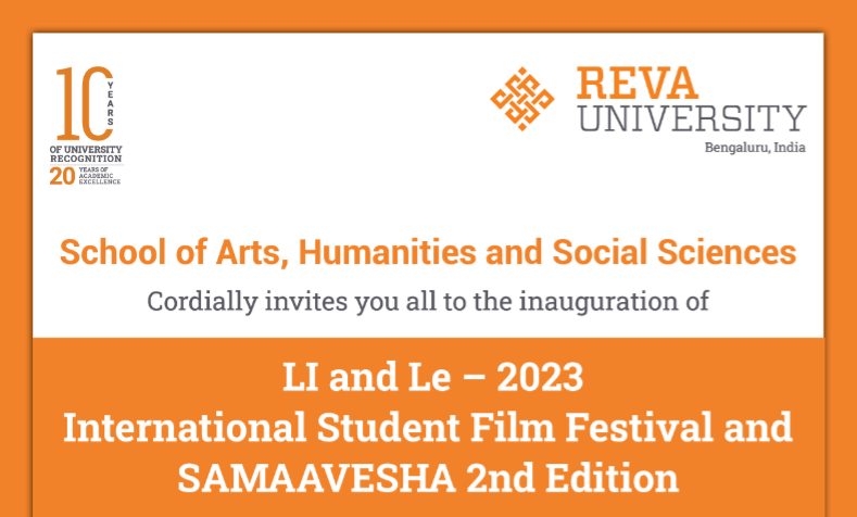 LI and Le - 2023 International Student Film Festival and SAMAAVESHA 2nd Edition