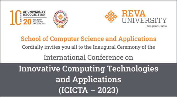 International Conference on Innovative Computing Technologies and Applications