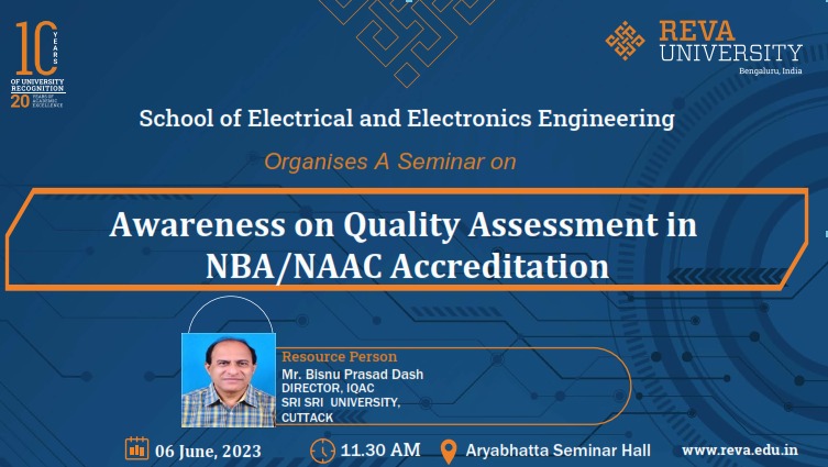 Seminar on Awareness on Quality Assessment in NBA/NAAC Accreditations