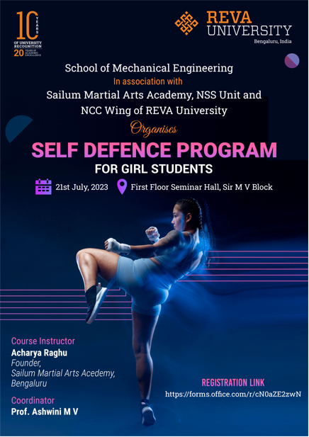 Self-Defence Program for Girl Students