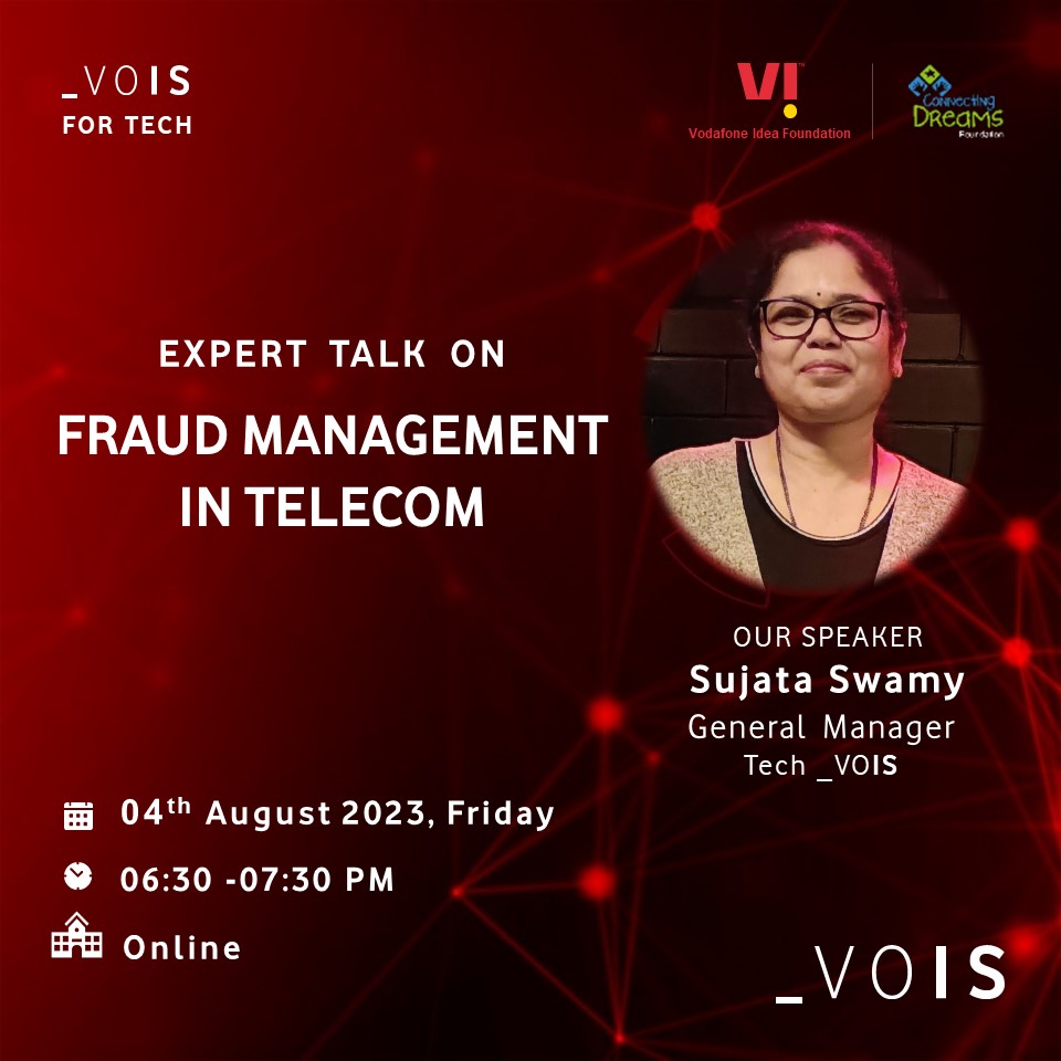 Online Expert Talk under _VOIS for Tech Program 