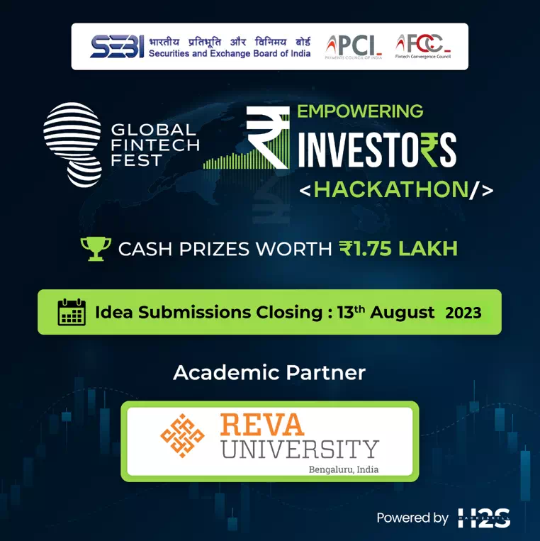 Empowering Investors’ Hackathon partnered by REVA University