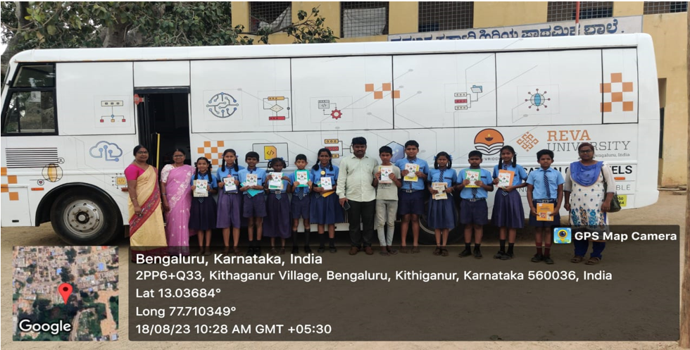 Education on Wheels - Government Higher Primary School Kithiganur