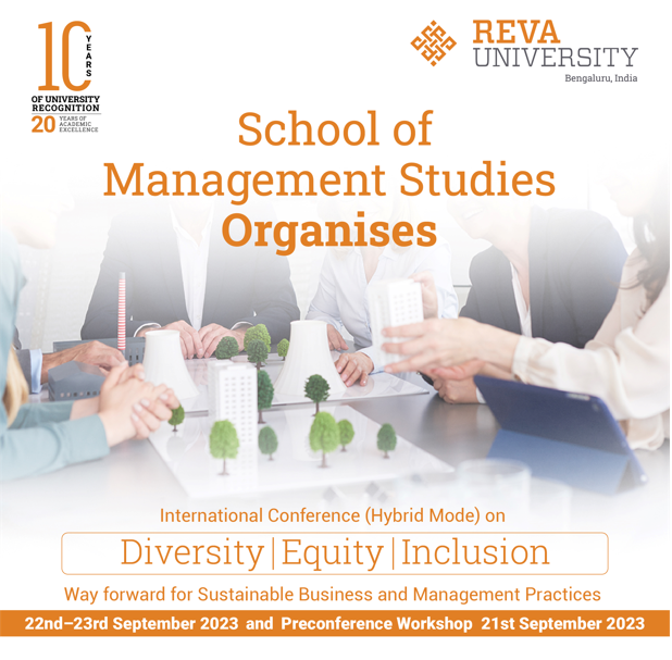 INTERNATIONAL CONFERENCE - School of Management Studies