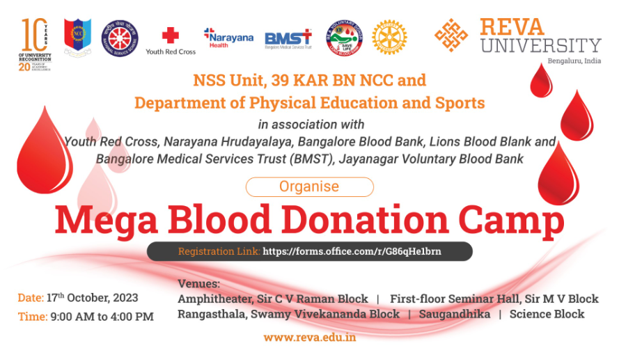Mega Blood Donation Camp-17th October 2023