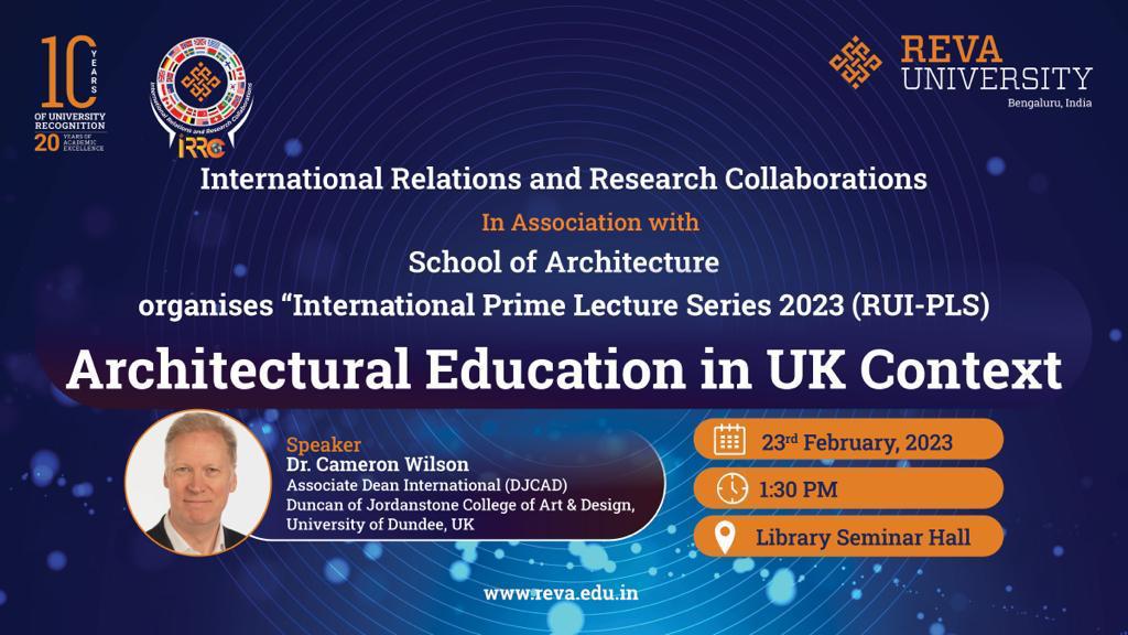 International Prime Lecture Series 2023 (RUI-PLS)