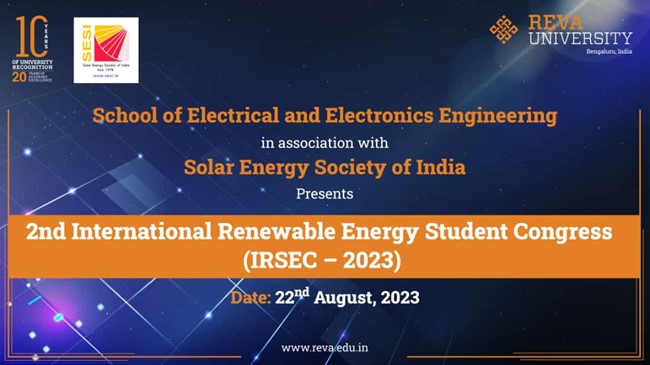 National students’ convention on solar energy