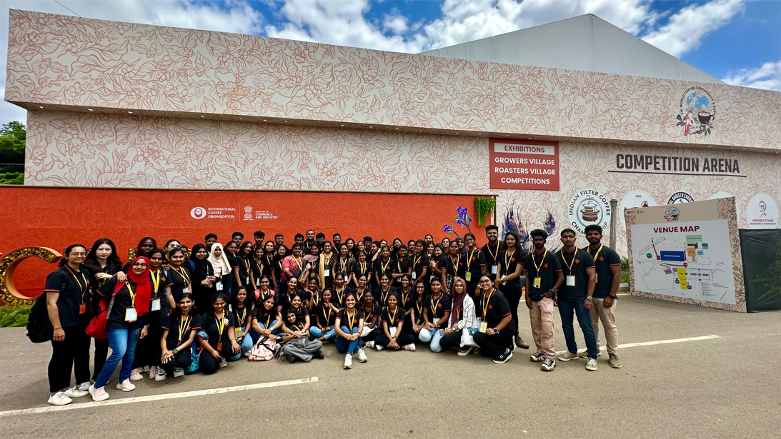 VISIT TO WORLD COFFEE CONFERENCE
