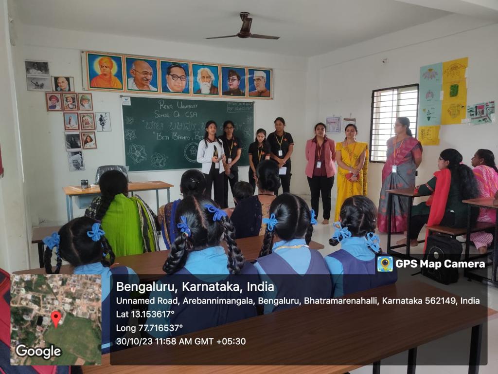 Beti Bachao Beti Padhao - School of Computer Science and Applications