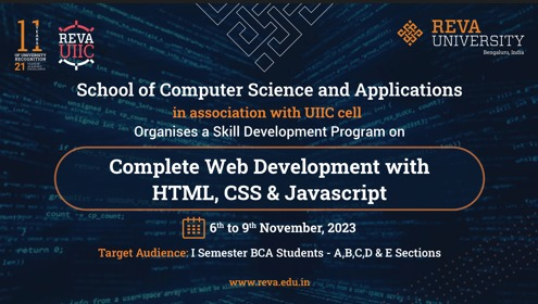 Complete Web Development with HTML, CSS and JavaScript -CDP