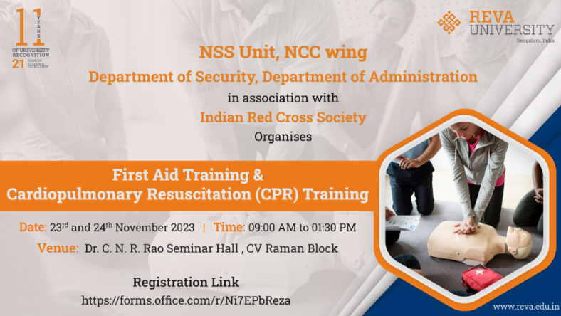 First Aid Training and Cardiopulmonary Resuscitation(CPR) Training