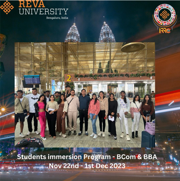 Students Immersion Program 2023 for B.COM & BBA